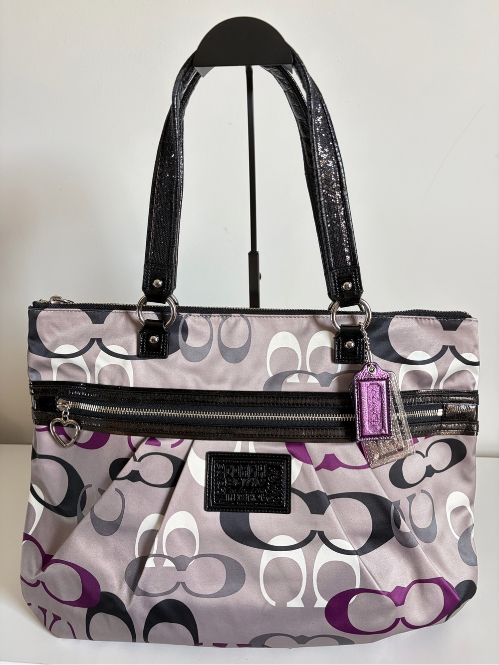 Coach Daisy Optic Signature Tote